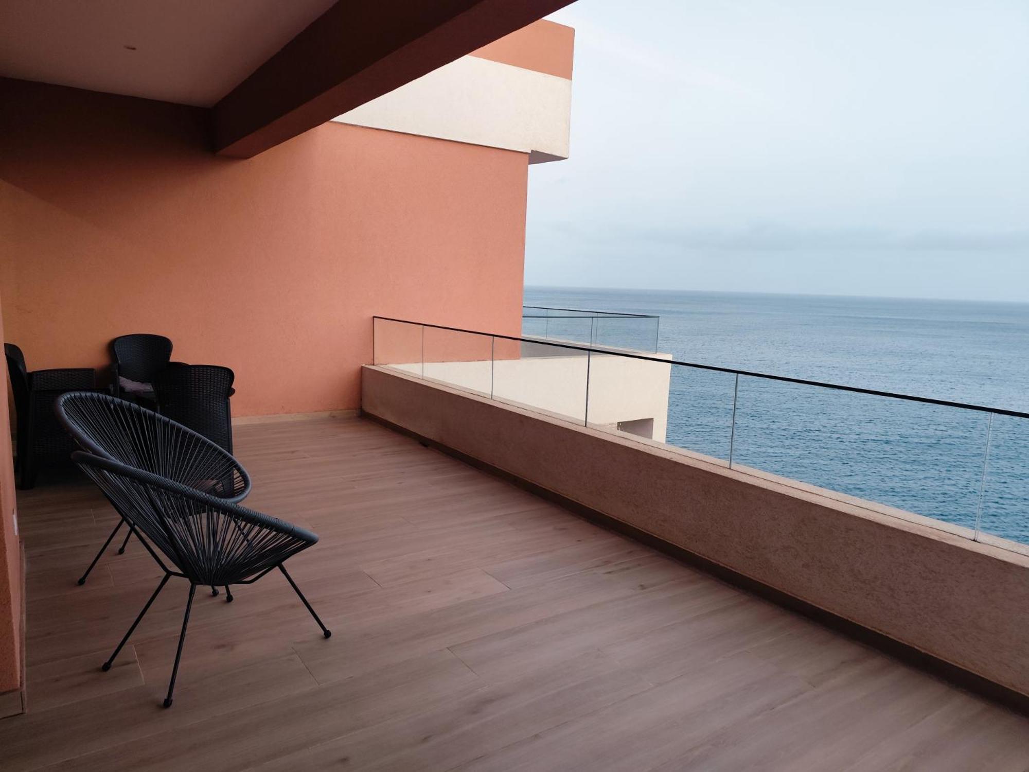 Ocean Mirror Apartment Praia Rum bild